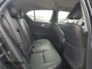 2012 Lexus CT 200h with VIN JTHKD5BH7C2117143, listed as a Copart auction lot 59111325 with 93,247 mi miles and Salvage title. Bid and sale history available at DreamBid. Image 10.