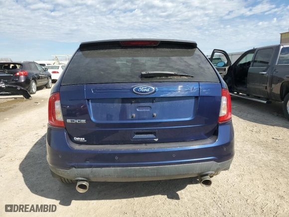 2011 Ford Edge SE with VIN 2FMDK3GC1BBA85523, listed as a Copart auction lot 50450625 with 255,232 mi miles and Clean Title. Bid and sale history available at carsss.com. Image 6.