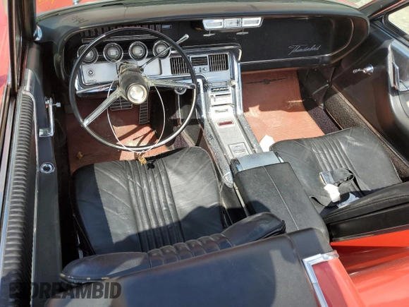 1964 Ford Thunderbird with VIN 4Y85Z148141, listed as a Copart auction lot 73769444 with 3,631 mi miles and Salvage Title. Bid and sale history available at DreamBid. Image 8.