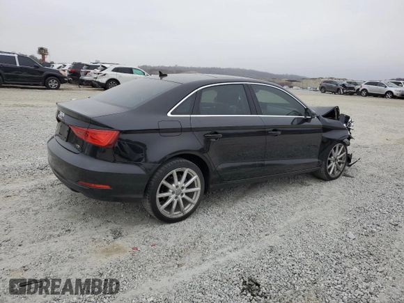 2015 Audi A3 2.0 TDI Premium Plus with VIN WAUCJGFF9F1077514, listed as a Copart auction lot 43371035 with 79,468 mi miles and Salvage Title. Bid and sale history available at carsss.com. Image 3.