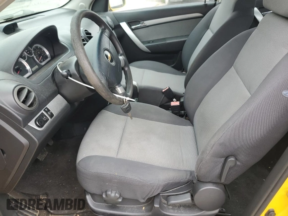 2011 Chevrolet Aveo 1LT with VIN KL1TD6DE0BB150506, listed as a Copart auction lot 59752845 with 114,991 mi miles and Clean title. Bid and sale history available at DreamBid. Image 7.
