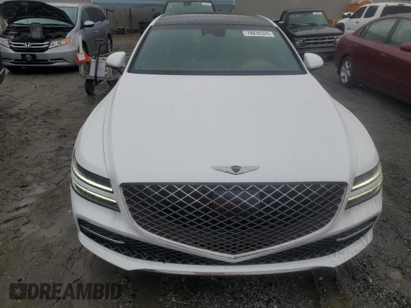 2024 Genesis G80 2.5T z VIN KMTGB4SC5RU227361, wystawiony jako Copart lot #78839324 z przebiegiem 2 169 mil mil oraz Czysty tytuł • Clean title. Historia ofert i sprzedaży dostępna na DreamBid. Obrazek 2.