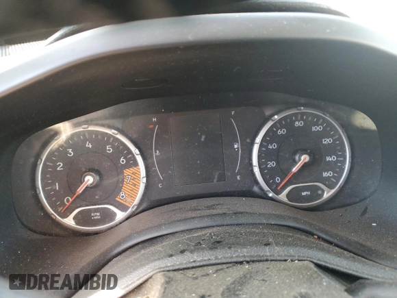 2020 Jeep Renegade Altitude with VIN ZACNJABB8LPL01473, listed as a Copart auction lot 87252354 with Not provided miles and Salvage title. Bid and sale history available at DreamBid. Image 9.