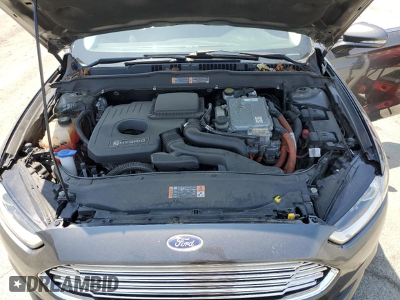 2016 Ford Fusion SE Hybrid with VIN 3FA6P0LU9GR166408, listed as a Copart auction lot 59931995 with 104,560 mi miles and Salvage title. Bid and sale history available at DreamBid. Image 11.