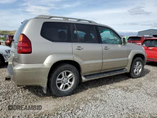 2004 Lexus GX 470 with VIN JTJBT20X840036305, listed as a Copart auction lot 56064085 with 215,194 mi miles and Clean Title. Bid and sale history available at DreamBid. Image 3.
