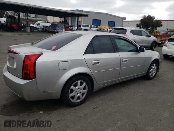 2006 Cadillac CTS with VIN 1G6DM57T060151161, listed as a Copart auction lot 73258804 with 81,059 mi miles and Clean Title. Bid and sale history available at carsss.com. Image 3.