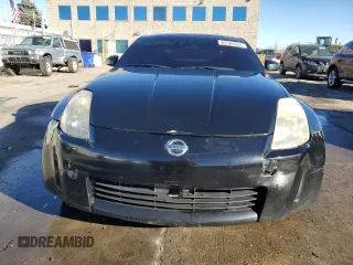 2004 Nissan 350Z Touring with VIN JN1AZ34D34T162172, listed as a Copart auction lot 83584664 with 146,780 mi miles and Salvage Title. Bid and sale history available at carsss.com. Image 5.