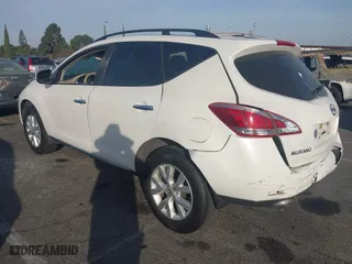 2012 Nissan Murano S with VIN JN8AZ1MU5CW102932, listed as a IAAI auction lot 40895504 with 119,837 mi miles. Bid and sale history available at carsss.com. Image 3.