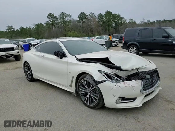 2020 Infiniti Q60 Luxe with VIN JN1EV7EK0LM340405, listed as a Copart auction lot 47387225 with 88,219 mi miles and Salvage title. Bid and sale history available at DreamBid. Image 11.