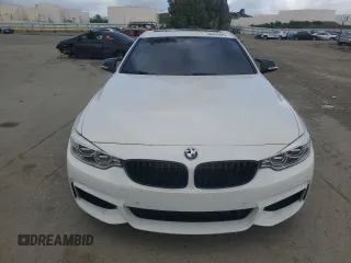 2015 BMW 4 Series 435i with VIN WBA3R1C51FK194208, listed as a Copart auction lot 50920225 with 114,894 mi miles and Salvage title. Bid and sale history available at DreamBid. Image 5.