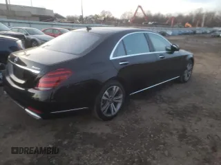 2018 Mercedes-Benz S 450 with VIN WDDUG6EB9JA347550, listed as a Copart auction lot 69417262 with 23,556 mi miles and . Bid and sale history available at DreamBid. Image 3.