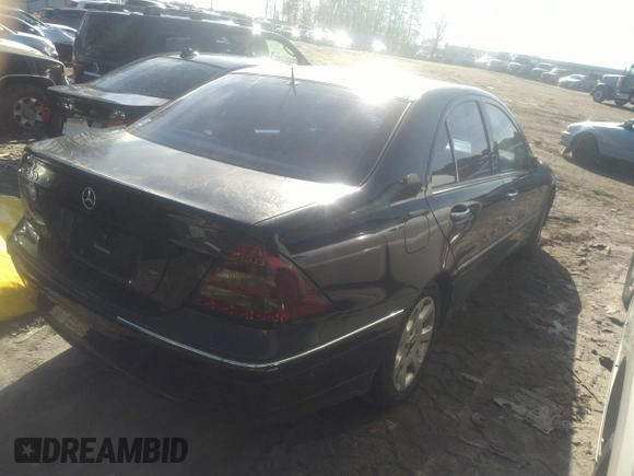2006 Mercedes-Benz C 280 Luxury with VIN WDBRF54H16A853317, listed as a IAAI auction lot 41449601 with 185,438 mi miles and . Bid and sale history available at DreamBid. Image 4.