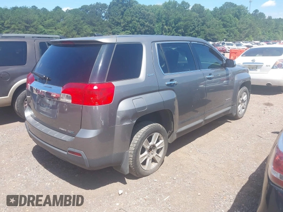 2012 GMC Terrain SLE-1 with VIN 2GKFLREK2C6254406, listed as a IAAI auction lot 42450169 with Not provided miles and . Bid and sale history available at DreamBid. Image 4.