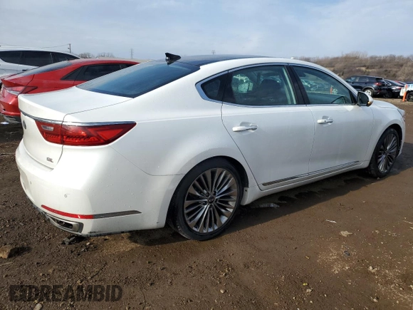 2019 Kia Cadenza Technology with VIN KNALC4J16K5159529, listed as a Copart auction lot 85500204 with 49,516 mi miles and Salvage Title. Bid and sale history available at carsss.com. Image 3.