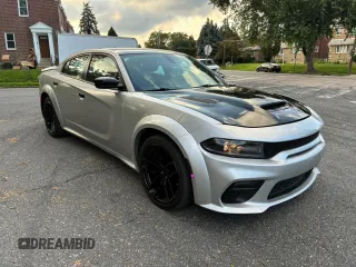 2021 Dodge Charger Police with VIN 2C3CDXAT5MH556927, listed as a Copart auction lot 65060605 with 71,431 mi miles and Clean title. Bid and sale history available at DreamBid. Image 1.
