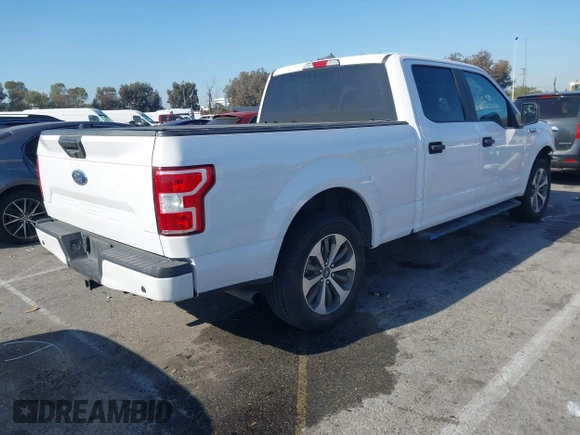 2019 Ford F-150 XL with VIN 1FTEW1C59KKE70231, listed as a IAAI auction lot 41992437 with 58,600 mi miles and . Bid and sale history available at DreamBid. Image 4.