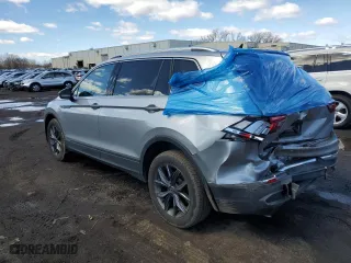 2022 Volkswagen Tiguan SE with VIN 3VV2B7AX5NM145127, listed as a Copart auction lot 50167775 with 25,432 mi miles and Salvage Title. Bid and sale history available at carsss.com. Image 2.