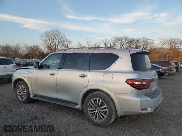 2022 Nissan Armada SV with VIN JN8AY2AD2N9675138, listed as a Copart auction lot 82432744 with 113,412 mi miles and Salvage Title. Bid and sale history available at carsss.com. Image 2.