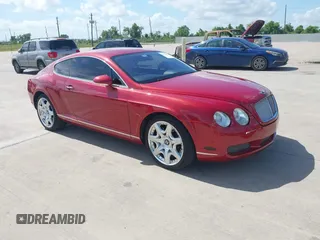 2005 Bentley Continental GT GT with VIN SCBCR63W85C029910, listed as a IAAI auction lot 42798625 with 38,719 mi miles and . Bid and sale history available at DreamBid. Image 1.