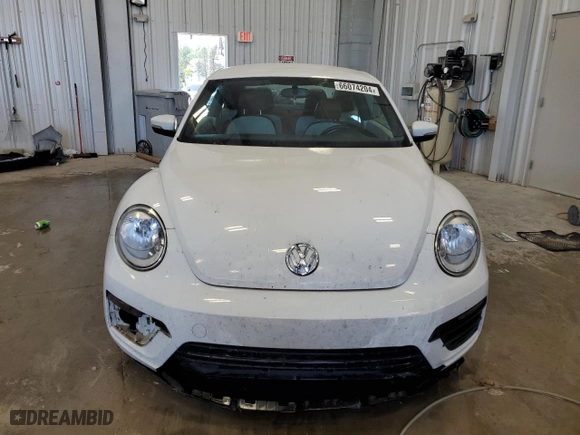 2017 Volkswagen Beetle 1.8T S with VIN 3VWF17AT5HM617358, listed as a Copart auction lot 66074204 with 95,588 mi miles and Salvage Title. Bid and sale history available at carsss.com. Image 5.