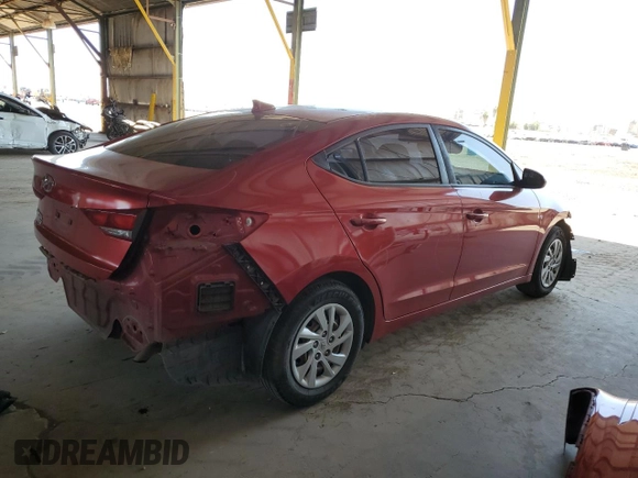 2017 Hyundai Elantra SE z VIN 5NPD74LF4HH142127, wystawiony jako Copart lot #57972015 z przebiegiem 104 176 mil mil oraz Szkoda całkowita • Salvage title. Historia ofert i sprzedaży dostępna na DreamBid. Obrazek 3.