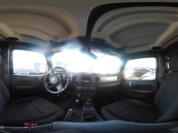 2020 Jeep Wrangler Unlimited Sport S with VIN 1C4HJXDN2LW165046, listed as a IAAI auction lot 42400876 with 92,100 mi miles and . Bid and sale history available at DreamBid. Image 18.