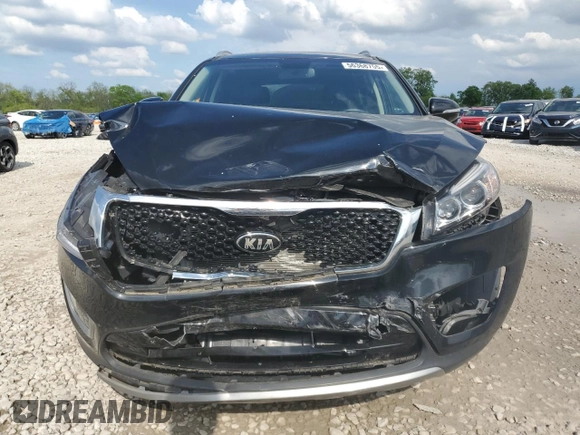 2018 Kia Sorento EX z VIN 5XYPH4A53JG359248, wystawiony jako Copart lot #56368755 z przebiegiem 49 702 mil mil oraz Szkoda całkowita • Salvage title. Historia ofert i sprzedaży dostępna na DreamBid. Obrazek 5.
