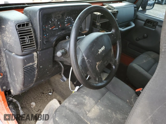 2006 Jeep Wrangler SE with VIN 1J4FA29S66P706665, listed as a Copart auction lot 70776714 with 154,600 mi miles and Salvage Title. Bid and sale history available at carsss.com. Image 8.