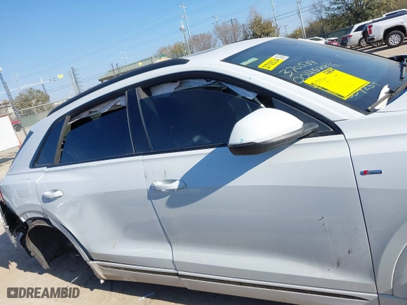 2019 Audi Q8 Premium Plus with VIN WA1EVAF10KD004259, listed as a IAAI auction lot 41670897 with 73,265 mi miles. Bid and sale history available at carsss.com. Image 13.