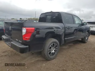 2022 Nissan Titan SV with VIN 1N6AA1EC9NN103645, listed as a Copart auction lot 71943704 with 58,747 mi miles and Clean title. Bid and sale history available at DreamBid. Image 3.
