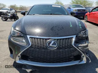 2015 Lexus RC 350 F Sport with VIN JTHHE5BC8F5002937, listed as a Copart auction lot 60566685 with 86,343 mi miles and Salvage title. Bid and sale history available at DreamBid. Image 5.