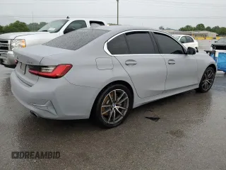 2021 BMW 3 Series 330i xDrive with VIN 3MW5R7J01M8B49397, listed as a Copart auction lot 55161355 with Not provided miles and Salvage title. Bid and sale history available at DreamBid. Image 3.