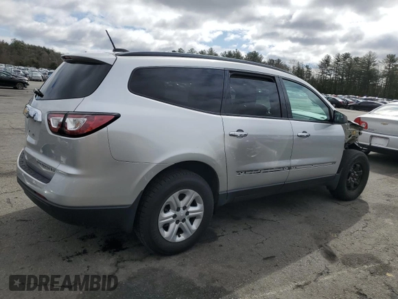 2017 Chevrolet Traverse LS with VIN 1GNKRFED4HJ353772, listed as a Copart auction lot 48069045 with 101,540 mi miles and Salvage Title. Bid and sale history available at carsss.com. Image 3.