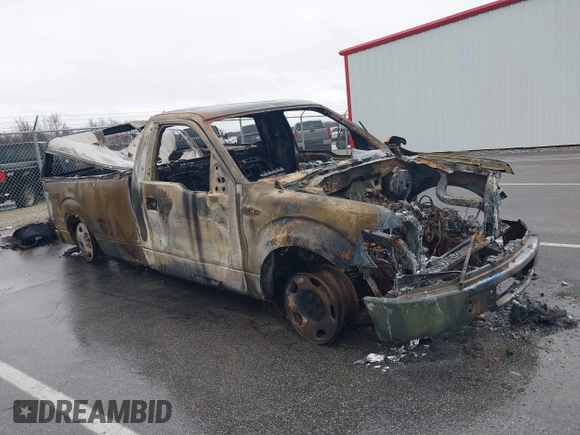 2009 Ford F-150 XL with VIN 1FTRF14W39KB90873, listed as a IAAI auction lot 41095384 with Not provided miles and . Bid and sale history available at DreamBid. Image 1.