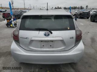 2012 Toyota Prius c One with VIN JTDKDTB36C1030091, listed as a Copart auction lot 52817675 with 183,099 mi miles and Salvage Title. Bid and sale history available at carsss.com. Image 6.