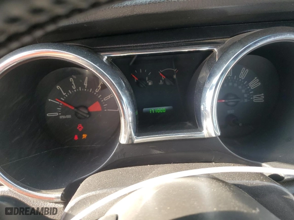 2005 Ford Mustang Deluxe with VIN 1ZVFT80NX55218563, listed as a Copart auction lot 47116505 with 171,000 mi miles and Salvage Title. Bid and sale history available at carsss.com. Image 9.