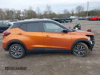 2021 Nissan Kicks SV with VIN 3N1CP5CV6ML487360, listed as a IAAI auction lot 42037750 with 88,491 mi miles. Bid and sale history available at carsss.com. Image 13.