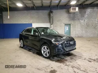 2023 Audi Q8 Premium with VIN WA1AVBF17PD020440, listed as a Copart auction lot 87322714 with 9,963 mi miles and Salvage title. Bid and sale history available at DreamBid. Image 15.