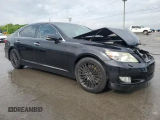2010 Lexus LS 460 with VIN JTHBL5EF6A5101167, listed as a Copart auction lot 54674145 with 146,830 mi miles and Salvage Title. Bid and sale history available at DreamBid. Image 4.