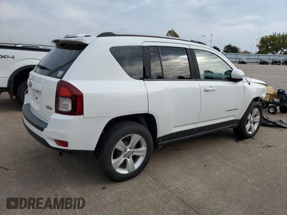 2015 Jeep Compass Latitude with VIN 1C4NJCEB1FD203480, listed as a Copart auction lot 78020304 with 94,030 mi miles and Salvage Title. Bid and sale history available at carsss.com. Image 3.