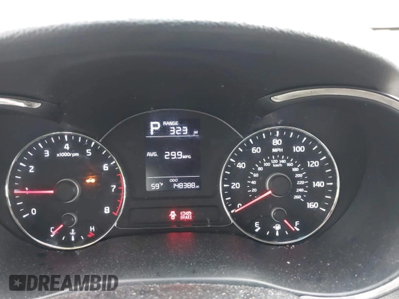 2017 Kia Forte LX with VIN 3KPFK4A71HE090673, listed as a IAAI auction lot 41504905 with 148,388 mi miles. Bid and sale history available at carsss.com. Image 7.