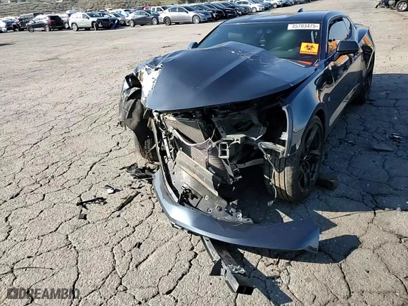 2019 Chevrolet Camaro 1LT with VIN 1G1FB1RS3K0138044, listed as a Copart auction lot 45703475 with 98,107 mi miles and Salvage Title. Bid and sale history available at carsss.com. Image 10.