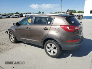 2013 Kia Sportage LX with VIN KNDPBCA23D7371824, listed as a Copart auction lot 60341775 with Not provided miles and Salvage title. Bid and sale history available at DreamBid. Image 2.