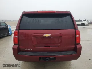 2017 Chevrolet Suburban LS with VIN 1GNSCGKC4HR351623, listed as a Copart auction lot 43326795 with 124,023 mi miles and Salvage Title. Bid and sale history available at carsss.com. Image 6.