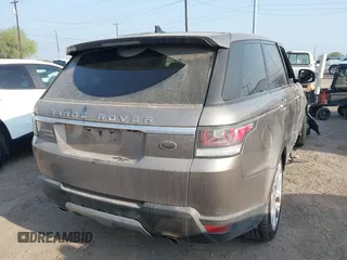 2016 Land Rover Range Rover Sport V6 Diesel HSE with VIN SALWR2KF4GA662481, listed as a IAAI auction lot 41784541 with 126,762 mi miles. Bid and sale history available at carsss.com. Image 4.