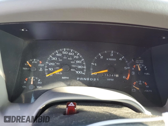 1995 Chevrolet Blazer z VIN 1GNDT13W4S2243226, wystawiony jako Copart lot #81429904 z przebiegiem 1 757 497 mil mil oraz Szkoda całkowita • Salvage title. Historia ofert i sprzedaży dostępna na DreamBid. Obrazek 9.