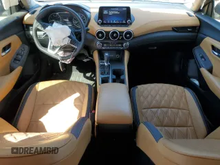 2024 Nissan Sentra SV with VIN 3N1AB8CVXRY334336, listed as a Copart auction lot 51829525 with 9,591 mi miles and Salvage Title. Bid and sale history available at DreamBid. Image 8.