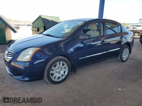 2012 Nissan Sentra S with VIN 3N1AB6AP6CL692921, listed as a Copart auction lot 61547675 with 126,118 mi miles and Salvage title. Bid and sale history available at DreamBid. Image 1.