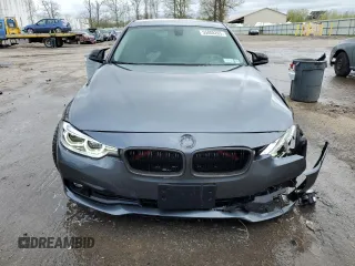 2017 BMW 3 Series 320i xDrive with VIN WBA8E5G32HNU45014, listed as a Copart auction lot 55808265 with 65,578 mi miles and Salvage title. Bid and sale history available at DreamBid. Image 5.