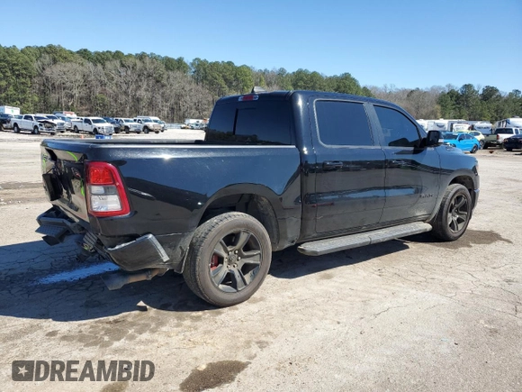 2021 Ram 1500 Big Horn с VIN 1C6RREFT9MN592641, выставлен на аукционе Copart как лот 48671085 с пробегом 94 692 миль миль и Списание • Salvage title. История ставок и продаж доступна на DreamBid. Изображение 3.